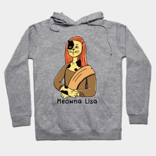 Meowna Lisa: Mona Lisa Cat Hoodie